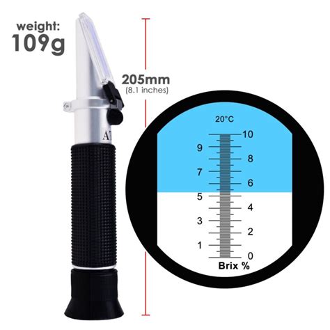 laboratory brix refractometer for plants|brix refractometer for maple syrup.